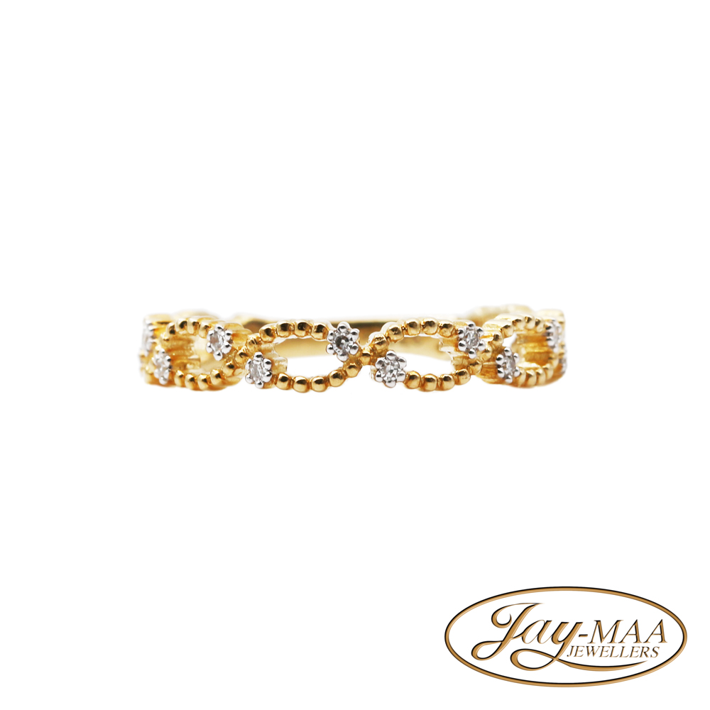 Jewellery-Ad-Social-Media-Jay-Maa-Jewellers-Eternity-Rings-Yellow-Gold-and-Diamond