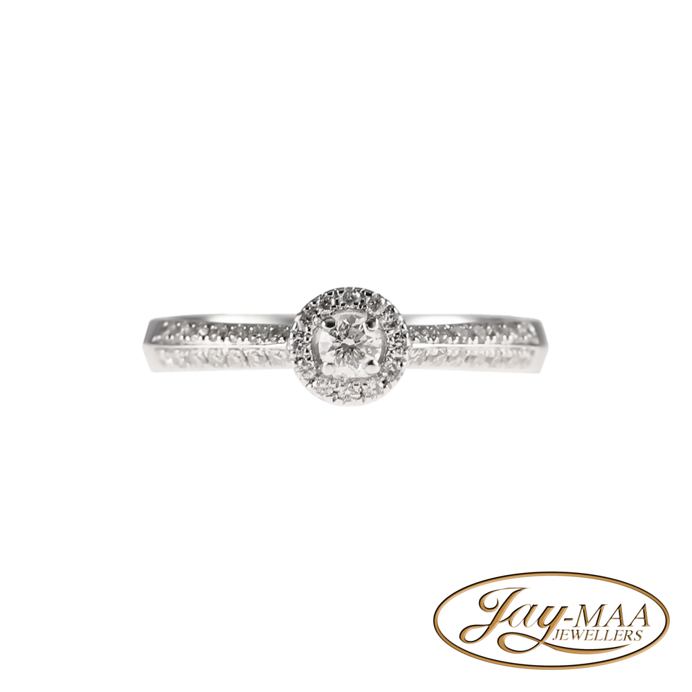 Jewellery-Ad-Social-Media-Jay-Maa-Jewellers-Halo-White-Gold-Diamond-Ring-9-Front