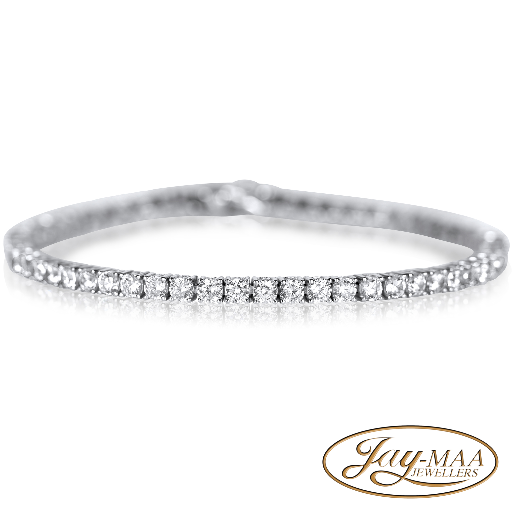 Jewellery-Ad-Social-Media-Jay-Maa-Jewellers-Silver-Bridal-Jewellery-Cubic-Zirconia-Tennis-Bracelet