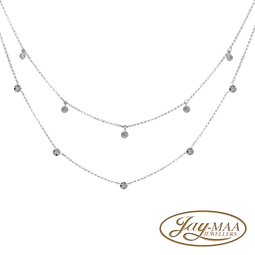 Jewellery-Ad-Social-Media-Jay-Maa-Jewellers-White-Gold-Diamond-Necklace